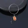 Collar para periquito, collar auspicioso, adecuado para cacatúas, agapornis y otras especies de loros, para uso en exteriores, liberación de aves y pasear al pájaro; etiqueta de collar
