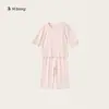 Modelo de Bienestar M Conjunto de Dos Piezas No Reutilizable para Niños Primavera y Verano para Niños Pequeños y Medianos, Traje de Pantalón para Niños, Traje de Falda para Niñas Liquidación
