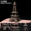 Cueva Escondite Terrario Refugio Casa para Peces y Camarones Mini Cueva de Puesta para Loros Acuario de Tang Nido Tanque de Cría de Peces Exóticos Acuario