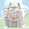 Mochila escolar de cachorro de dibujos animados para niños y niñas, mochila infantil de gran capacidad para tercer a sexto grado, bolsa versátil de doble hombro