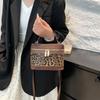 Comercio Exterior Transfronterizo Bolso de Cubo Portátil para Mujer 2025 Nueva Moda Costuras en Color de Contraste Bolso de Hombro Cruzado de Alta Gama