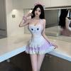 Boneca amor nova lingerie sexy tentação empregada fofa uniforme combinação terno uma geração de cabelo