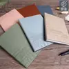 Caderno A5 em Couro PU Macio com Logo Personalizado, Presente Publicitário Simples, Caderno B5 Executivo com Capa de Couro, A6 Feito Sob Medida