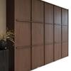 Muebles de Troncos, Armario Personalizado de Madera Maciza, Vestidor, Personalización de Lujo Ligero para Toda la Casa, Venta Directa de Fábrica Disponible para Exportación