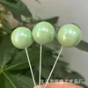 Enfeites para Decoração de Bolo, Suprimentos para Confeitaria, Suprimentos para Decoração de Festa de Aniversário, Bolas Coloridas com Efeito Pérola Perolado