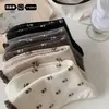Calcetines de algodón para mujer en color marrón, de longitud media, adecuados para otoño e invierno, combinados con zapatos Birkenstock, calcetines apilados vintage Maillard para mujer, adecuados para primavera y otoño