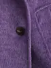 Abrigo de lana de doble cara para mujer, de longitud media, nueva colección otoño/invierno 2026, elegante estilo coreano, corte holgado, abrigo de lana de alta gama