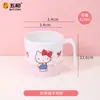 Wuhe Hello Kitty tazón para niños vajilla linda para uso doméstico vajilla para bebés y niños tazón para comer vajilla de melamina de dibujos animados