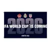 Banderas de Equipos de Fútbol del Mundial 2026 Transfronterizas, Artículos para Aficionados, Banderas Decorativas para Ambiente de Bar, Hecho a Medida