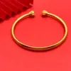Clássico Método Antigo Herança Abóbora Pulseira Aberta Anel Simples Liso Liga Joias Novo Estilo Chinês Joias de Contas de Alta Qualidade