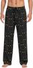 2025 AliExpress Amazon Nuevos Pantalones de Pijama para el Hogar con Estampado Abstracto 3D Explosiones Transfronterizas Pantalones de Pareja Graffiti