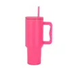 Venta Directa Transfronteriza Tercera Generación Taza de Coche con Asa de 40 oz Termo de Acero Inoxidable de Gran Capacidad Conveniente para Exteriores Taza de Coche