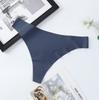 Tanga para dama transfronteriza sin costuras entrepierna de algodón ropa interior fitness sexy tentación niñas fabricantes de ropa interior de cintura baja