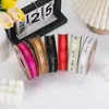 Fita de Malha de Cetim com Borda de 2,5cm Apenas Fita para Embalagem de Flores DIY Assar Bolo Laço Fita de Cetim Fita de Tule Buquê