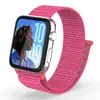 Adequado para Pulseiras de Nylon para Apple Watch, Pulseiras de Tecido de Nylon para Apple Watch, Pulseiras de Argola de Velcro