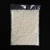 Materiales hechos a mano para manualidades, accesorios de cuentas sueltas, perlas de imitación ABS, cuentas sueltas Jin completas, cuentas redondas de doble agujero, 4-20 mm