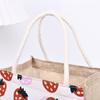 Bolso de lino de fábrica nuevo moda simple versátil moda arte graffiti bolsa de compras bolsa para lonchera bolso de mujer