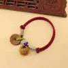 Pulsera de Hilo Rojo Estilo Chino Nuevo 2026 para Protección, Estilo Tradicional Popular para Niñas y Niños Bebés, Antirrobo para el Año del Zodiaco