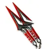 Valorant Q-Force Merchandising del Juego 16cm Hoja de Ola Negra Modelo Completamente Metálico Pieza de Exhibición de Juguete
