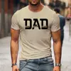 LA CAMISETA ESTAMPADA THE MAN THE MYTH THE LEGEND para hombre, nuevo diseño transfronterizo, cuello redondo