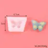 Molde de silicone decorativo para bolo de mousse de borboleta de doces faça você mesmo, molde para bolo francês West Point Aso