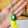 Pingente Homem Palito Transfronteiriço Chaveiro Meme Viral do Tiktok Figura Abstrata Excêntrica Acessório de Caixa Surpresa