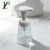 Bomba de espuma plástica 40/410 posicionamento removedor de maquiagem bomba de espuma pressionando cabeça da bomba de bolha tipo pressão manual cabeça da bomba de plástico