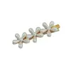 Presilha de cabelo de pérola estilo coreano para meninas, simples e estilosa, alto valor estético, adequada para uso diário, presilha lateral para franja e cabelos soltos, acessório de cabelo de presilha lateral de uma linha