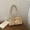 Tendência de moda coreana para o trabalho 2026 nova moda fivela de cinto simples design retrô moderno bolsa de ombro única bolsa de axila