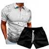 Camiseta deportiva casual de verano para hombre con estampado 3D traje de camiseta para hombre