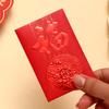 Mini Bolsas Rojas para la Suerte y la Fortuna, Paquetes Rojos Pequeños para Monedas con Palabras Felices para Regalo de Bloqueo de Puerta de Boda Bolsas de Dinero 2027