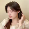 Pendientes de Plata S925 con Aguja Irregular Geométricos de Circonita Diseño de Nicho Estilo Versátil Elegante para el Día a Día Joyería para Orejas Venta al por Mayor