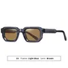Gafas de Sol Cuadradas de Acetato Estilo Retro Europeo y Americano 2026 Nuevo Estilo Gafas de Sol Sencillas de Alta Gama Moda Gafas de Sol para Mujer