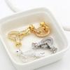 Cobre Chapado en Oro de 18 Quilates Color Conservante Circonita Broche Universal Conector de Pulsera Collar Accesorios para Joyería DIY Cierre Final B68
