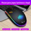 Teclado transfronteiriço voando God of War M55 oco luminoso jogo de escritório Rato Amazon desejo AliExpress eaby