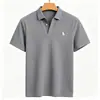 2026 Camisa de Manga Corta de Verano para Hombre con Cuello Polo Casual Holgada Talla Grande para Hombre