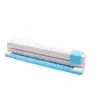 Perfurador de Folhas Soltas com 30 Furos, Perfurador Manual Tipo Empurrador para Papel A4 Multi-Furo, Perfurador Eficiente para Encadernação de Cadernos Espirais