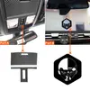 Adecuado para Modificación Interior de Dodge Challenger Hellcat Luz de Lectura de Techo Decoración Patrón de Fibra de Carbono Accesorios Decorativos