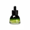 Botella Cónica Tipo Pagoda de 15ml 30ml Gotero de Vidrio de Grado Alimenticio Botella para Esencia de Aceite para Ojos Botella de Recarga de Perfume Botella Flor de Ciruelo