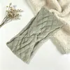 Nueva Moda Otoño e Invierno Diadema de Lana Tejida con Bordes Anchos, Diadema Cruzada Cálida, Diadema Deportiva Elástica Antifrío para Mujer