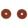 En Stock Separador de Piel de Vaca 8mm Pulsera DIY Accesorios de Joyería Juguete Cultural Separador Separador de Pulsera de Cuentas Budistas de Piel de Vaca Ultradelgada
