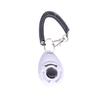 Anel oval pedaço clicker treinador de cães pet training anel peça rolha de cão pet treinamento suprimentos