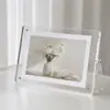 Marco de Fotos Acrílico Magnético Fuerte Personalizado, Pantalla Transparente DIY para Parasol de Coche, Adorno Magnético para Fotos de Refrigerador