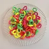 Lindo Set de Gomas para el Cabello para Niños que No Dañan el Cabello, Bandas Elásticas de Alta Elasticidad para Niñas y Bebés, Cuerdas Pequeñas para el Cabello del Tamaño de un Pulgar