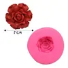 Vela Aromaterapia Floral Flor de Rosa Molde de Silicona DIY Piedra Difusora de Pétalos Jabón Artesanal Yeso Goteo