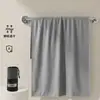 Toalla de baño con botones que no se cae, toalla de secado rápido para nadar, toalla absorbente y de secado rápido, toalla tipo bata para evitar el frío, toalla de playa para exteriores