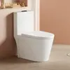 MEIKA Cerâmica Vitrificada de Alta Qualidade Vaso Sanitário Eficiente em Água Peça Única para Uso Residencial T8038