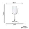 Copa de Vino Tinto Bentama Glass Copa de Vino Gran Capacidad Copa Burdeos Hotel Hogar Copa Multipropósito