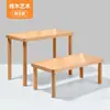 Prateleira de Armazenamento de Acrílico Organizador de Mesa Exibidor em Camadas para Maquiagem Exibidor de Produtos Exibidor de Figuras