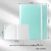 Álbum de Coleção de Cor Sólida com 4 Grades de PP para Armazenamento de Cartas com Tiras Elásticas para Cartas de Jogo, Grande Capacidade com 160 Espaços para Cartas
